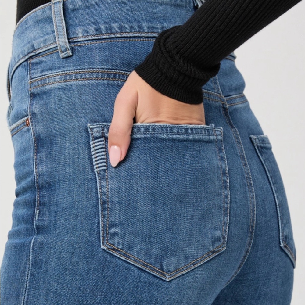 PAIGE Sasha wide leg jeans 32 - Picture 4 of 10